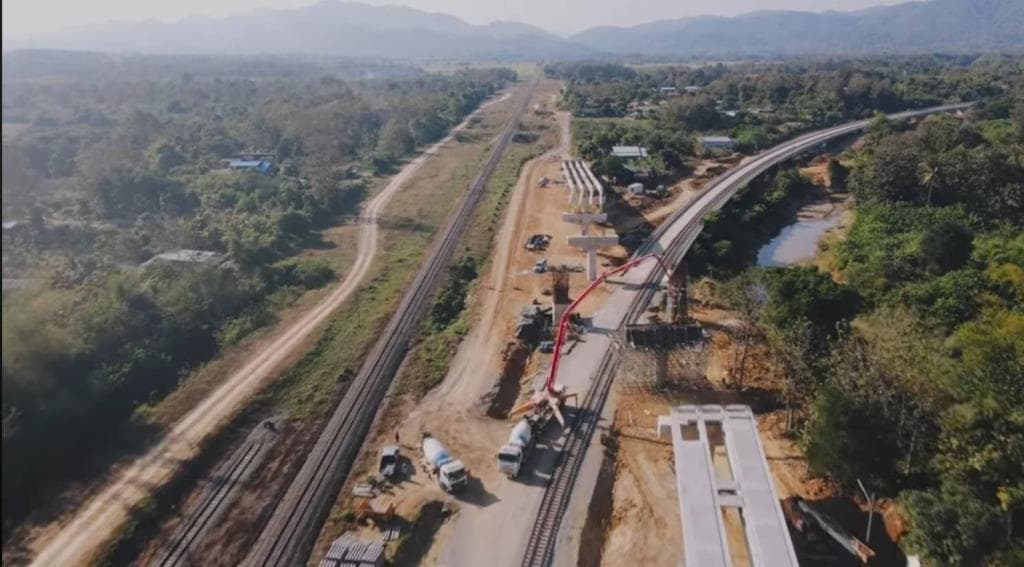 รถไฟเด่นชัย-เชียงของคืบหน้า 53% เปิดให้บริการปี 2571